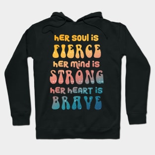 Her mind is strong Hoodie